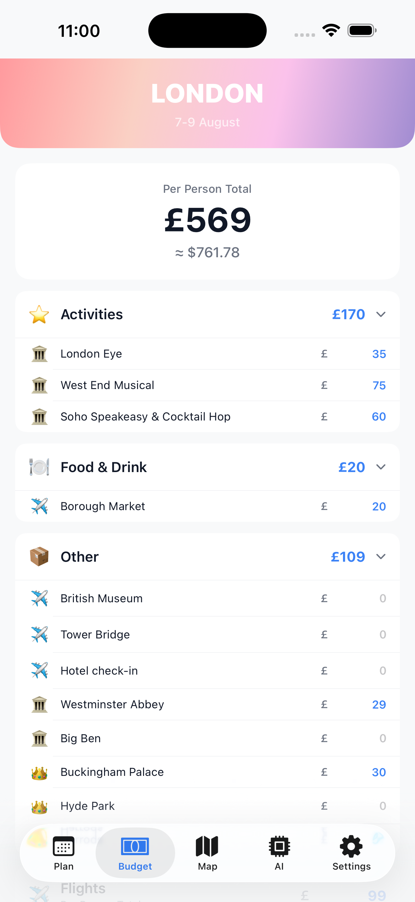 TripSlap — your trip, on one screen