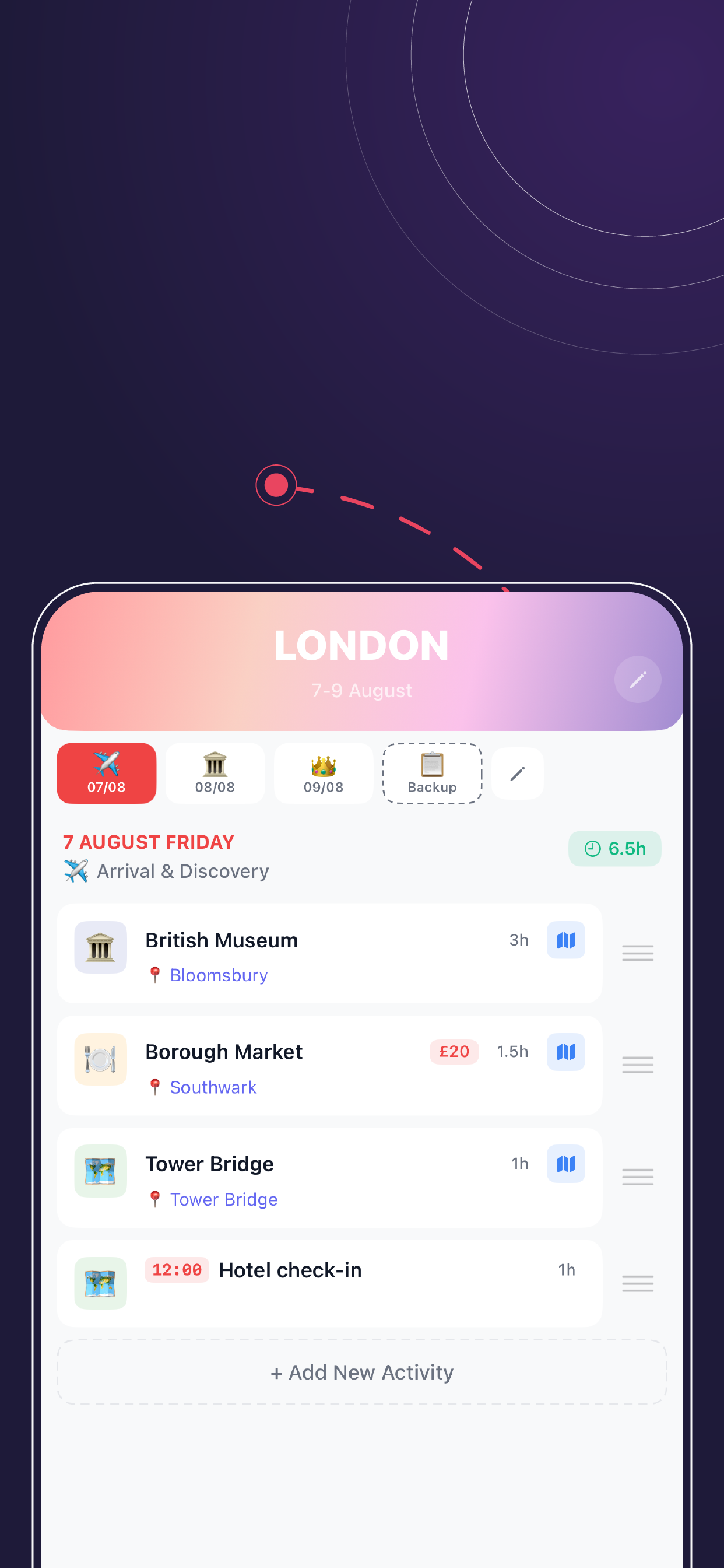 Plan every day in seconds
